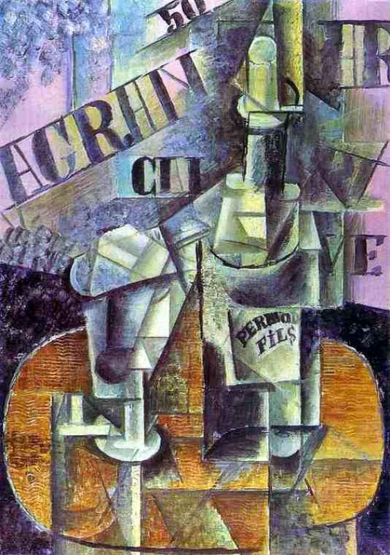 bottle of pernod (table in a cafe) 1912.jpg